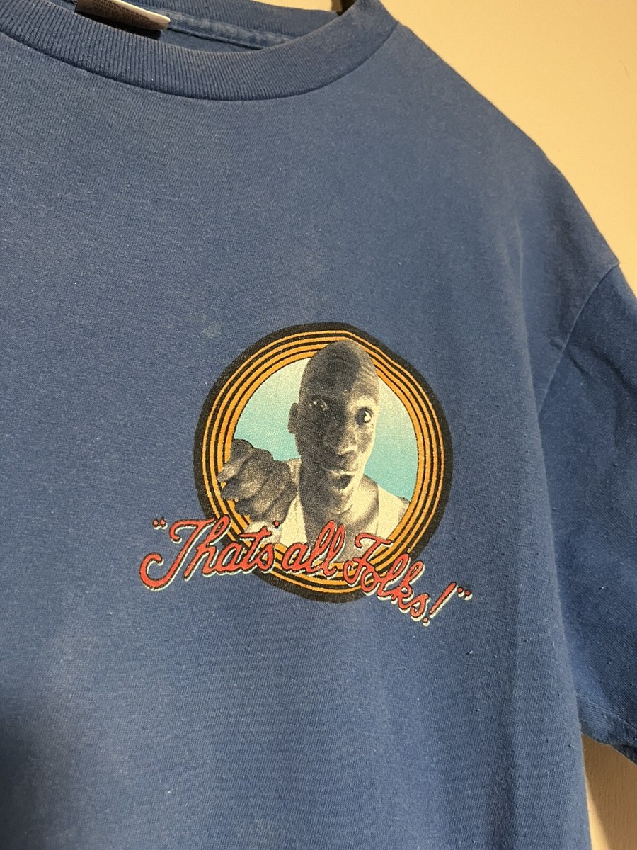 Vintage 1991 Nike M Jordan That's All Folks Porky Pig Looney Tunes