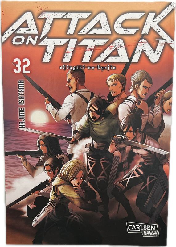 Attack on Titan 32 Manga German