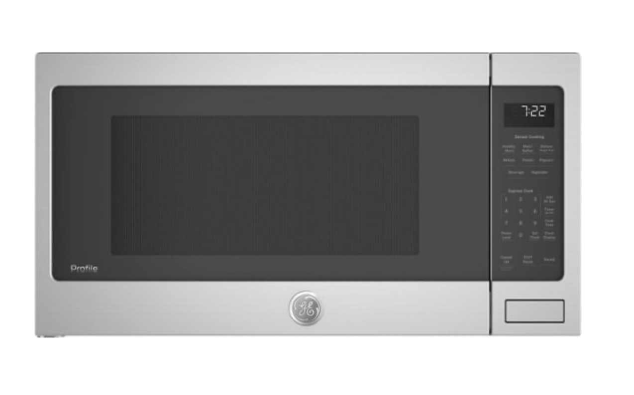 *READ* GE Profile 2.2Cu.Ft Countertop Microwave Stainless Steel Sensor Cooking eBay