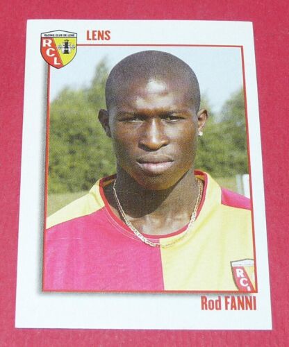 #121 ROD FANNI RC LENS BOLLAERT RCL PANINI FOOT 2004 FOOTBALL 2003-2004 - Picture 1 of 1