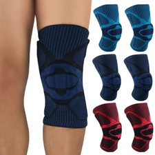 Men Leg Warmer Knee Stretch Leg Pads Basketball Fitness Running Sports Support