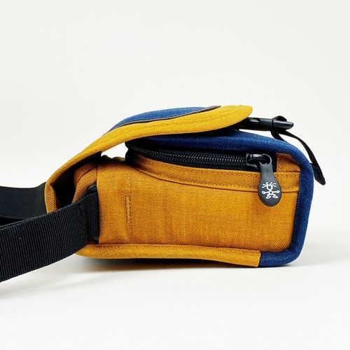Crumpler Digits Sporty Guy Digital Camera Bag 0.6 Blue / Orange Excellent Used - Picture 5 of 12