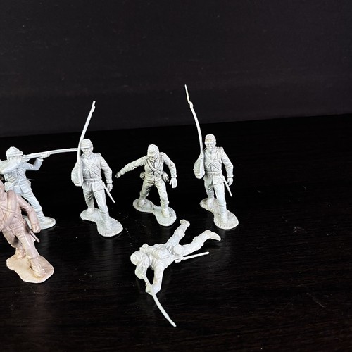 MARX Vintage Blue Gray Civil War Action Figures Lot Of 11 - Picture 3 of 18