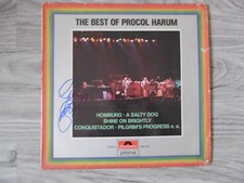 Gary Brooker Autograph Signed LP Cover "The Best Of Procol Harum" Vinyl