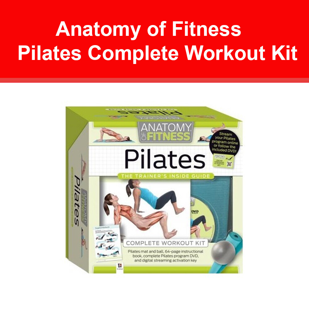 Pilates Anatomy of Fitness The Trainer's Inside Guide Complete Workout Kit