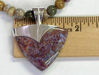 HSN Jay King Sterling Silver Landscape Jasper Pendant 18" Bead Necklace — photo 7
