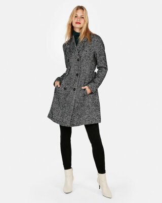 NEW EXPRESS $228 BLACK \u0026 WHITE BELTED 