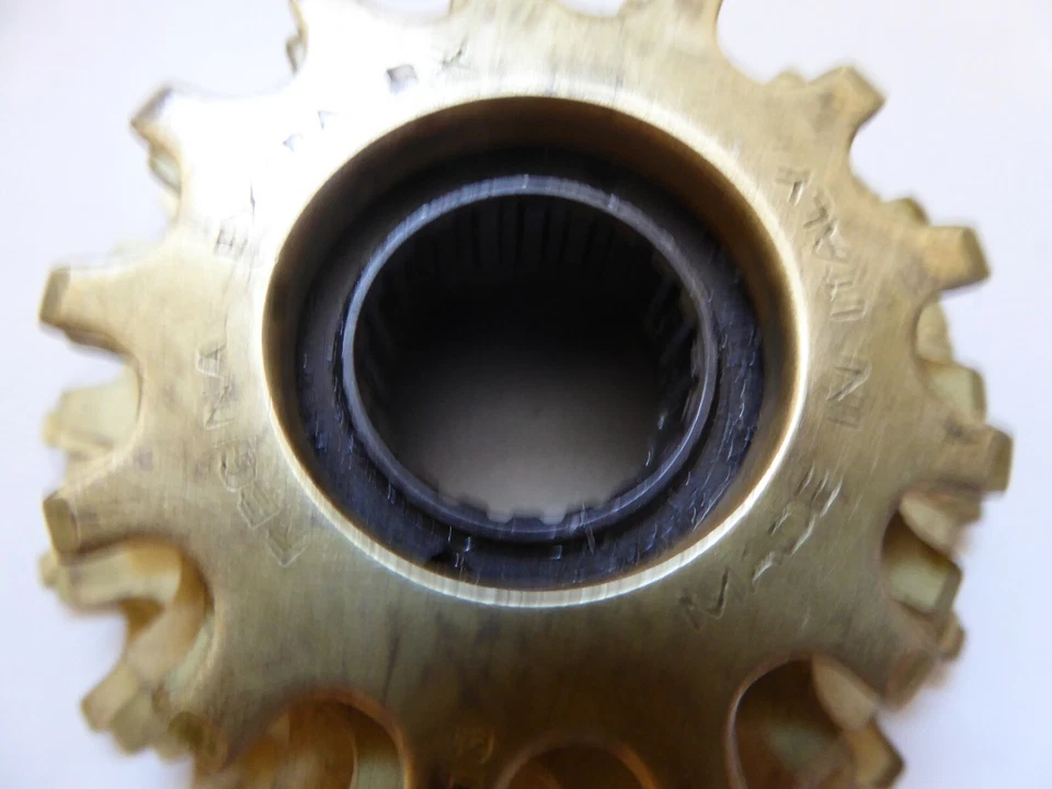 Vintage NOS Regina Extra 6 Velocidades ORO BX Gold Freewheel ISO Thread 13-21 RARO C - Imagem 4 de 4