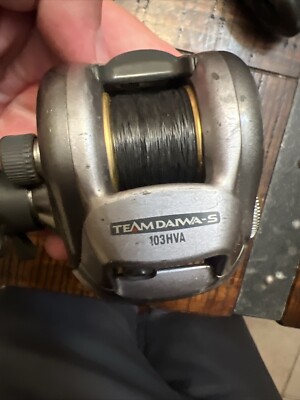 Team Daiwa S 103 HVA fishing reel Japan Used Free Shipping | eBay