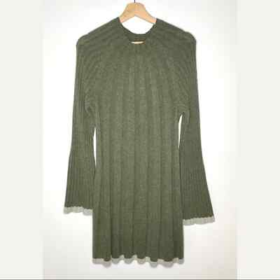 SALE☆ラス1即納【Anthro】Bell-Sleeve Sweater Dress サイズ:S Anthropologie Arsenau Bell Sleeve Sweater Dress S | eBay