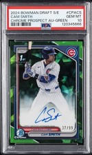 2024 GREEN #CPACS CAM SMITH 37/99 PSA 10