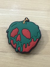 Poisoned Apple Snow White Shoe Charm works With Crocs Jibbitz Clogs Silicone