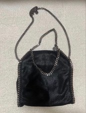 Stella Mccartney Eco Leather Shoulder Bag Handbag Falabella Black Women 132749