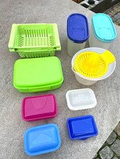 Aufbewahrungsdosen und Ähnliches , Sammlung, versch. Arten, bunt, teils Tupper