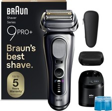 Braun Series 9 PRO Electric Shaver Wet  Dry Razor SensoAdapt 9697CC Silver