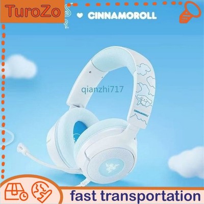 Razer x Sanrio Cinnamoroll Kraken V4 X Wired Headset Headphone Limited Edition