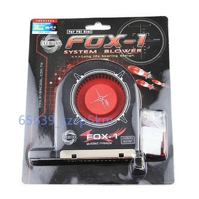 1Pcs Evercool FOX-1 DC 12V For Chassis exhaust fan / PCI bit cooling fan *bn