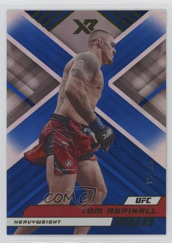 2023 Panini Chronicles UFC Xr Blue 15/99 Tom Aspinall #293 0zz3 - Picture 1 of 3