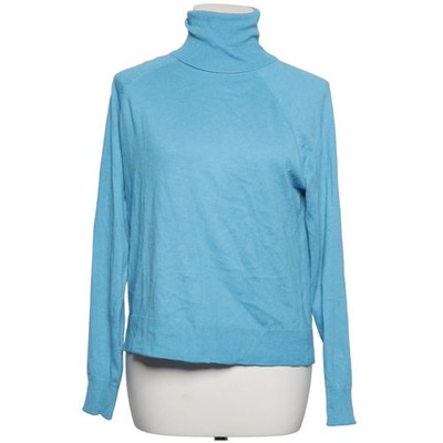 Mango, Rollkragenpullover, Größe: M, MNG, Blau, Einfarbig, Feinstrick #hDj