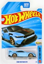 Hot Wheels 2026 Ford Mustang GTD Baby Blue, Nice Details Grille/Trunk