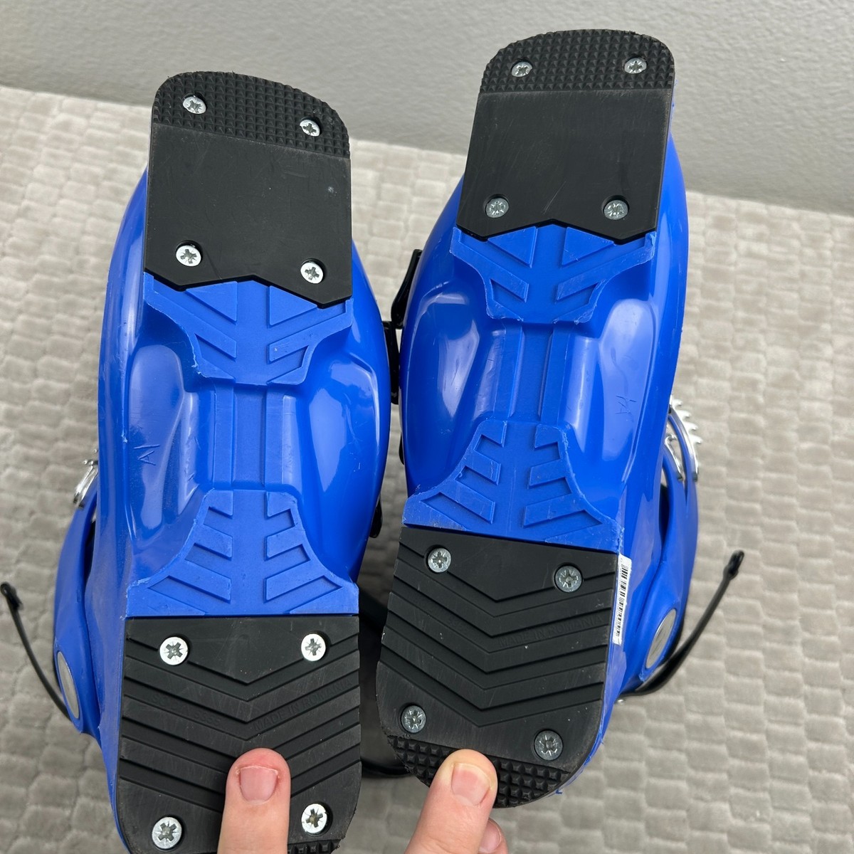 SALOMON SONS OF A BLAST SKI BOOTS Kids SIZE 23-23.5 S Race