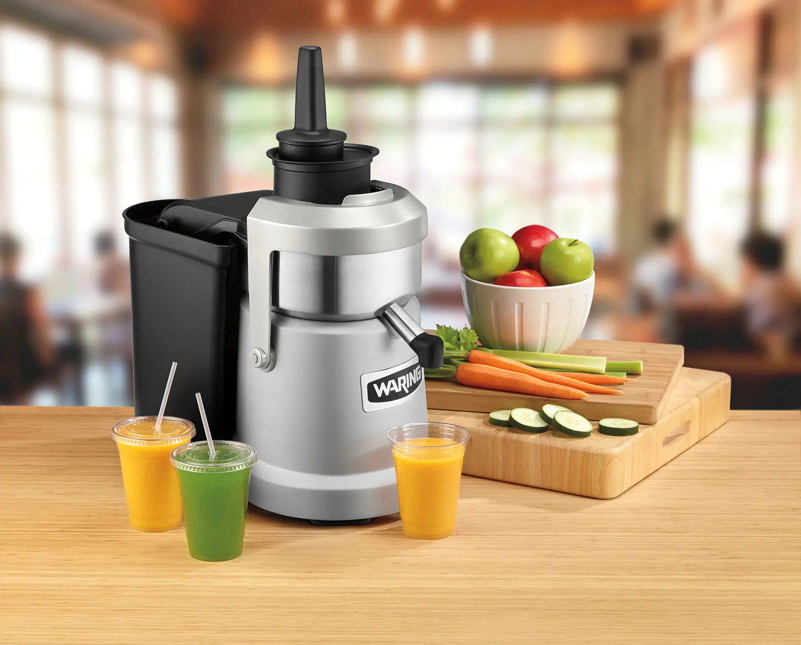 Waring WJX80X Commercial Juice Extractor Stainless Basket & Shredder Disc