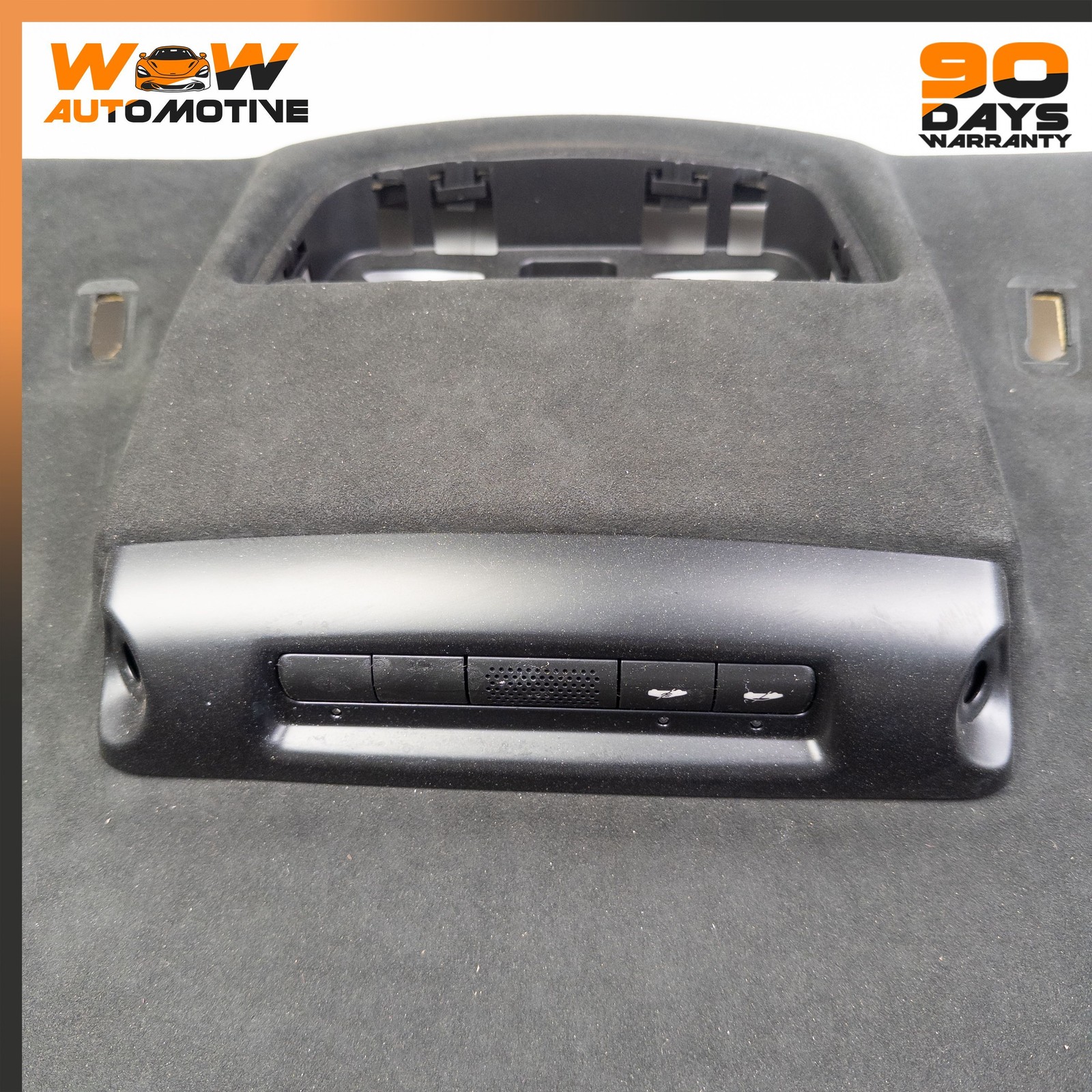 08-19 MASERATI GRANTURISMO S INTERIOR ROOF HEADLINER COVER ROOF TRIM PANEL OEM