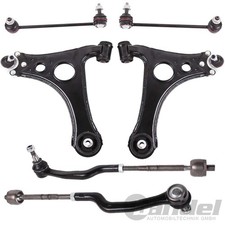 2x QUERLENKER + KOPPELSTANGE + SPURSTANGE VORNE f&uuml;r MERCEDES W168 A-KLASSE