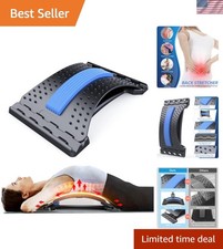 Back Stretcher for Lower Back Pain Relief, Multiple Level Adjustable Arch Lum...