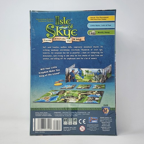 Isle of Skye Board Game Tile Placement - Auction Lookout 2015 - Sealed NEW - Picture 3 of 11