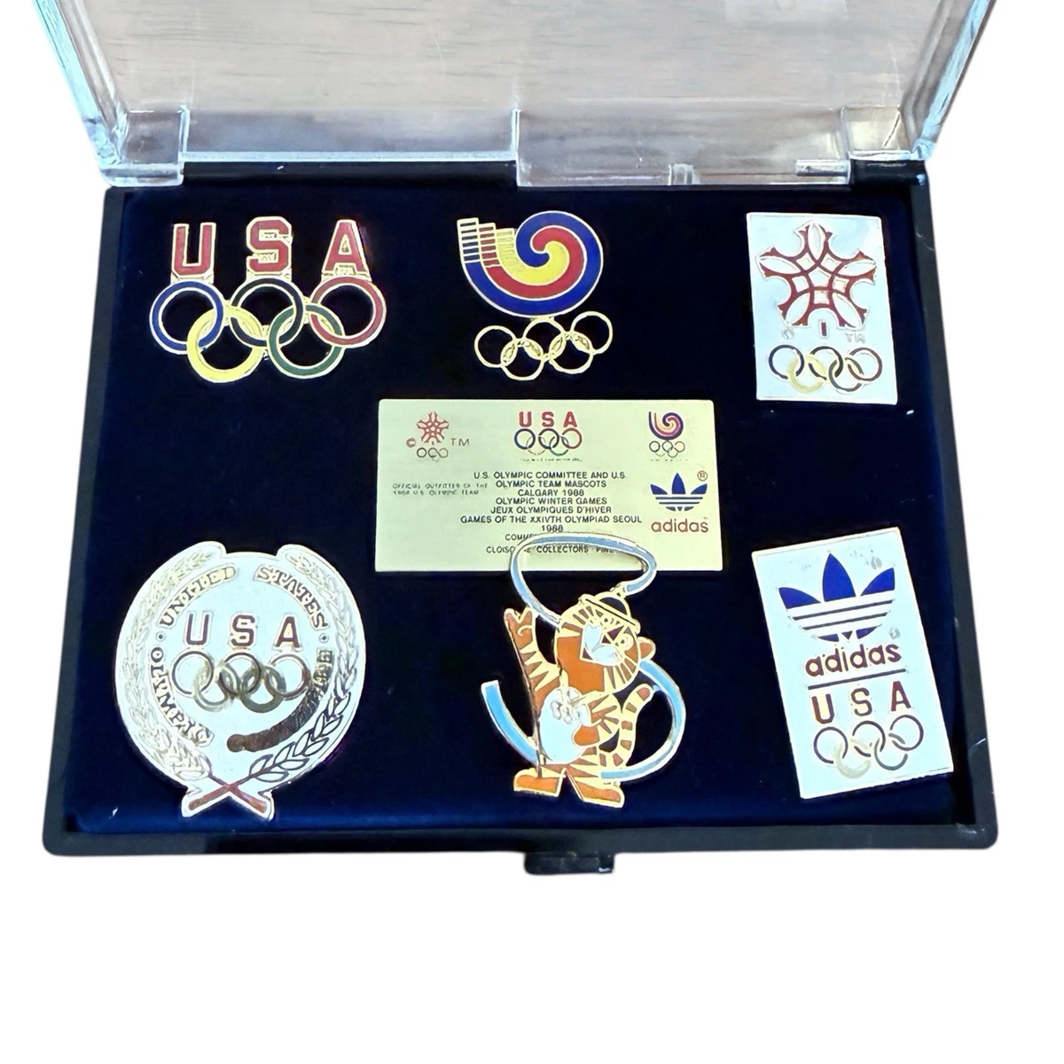 Badge / Accréditation Presse TV Originale Des Jeux Olympiques De Séoul 1988 - Vintage, Rare - Patrick Mahomes ? (Erreur Probable)