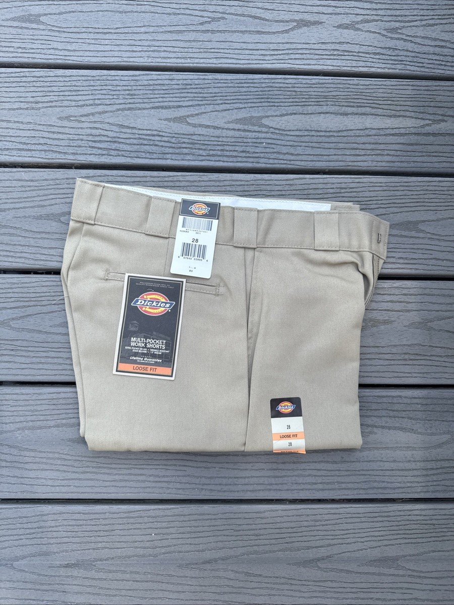 Men's Dickies 42283KH Loose Fit Multi Pocket Shorts Work Shorts