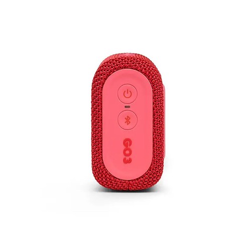 JBL Go 3 Waterproof Portable Speaker with Bluetooth, Built-in Battery, Red - Picture 8 of 8