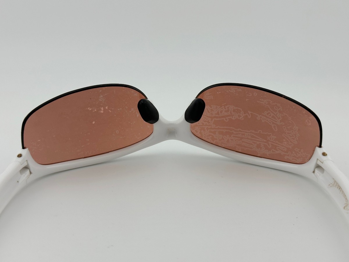 Oakley Commit SQ Sunglasses FRAME 24-176 White Pink Breast Cancer
