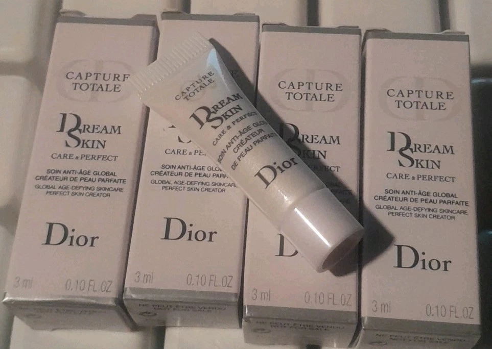 Lot Of 10 Dior Capture Totale Dream Skin CarePerfect age defying Travel Size 3ml