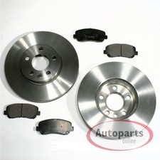 Bremsscheiben Ø 304 mm + Bremsbeläge vorne für Opel Citroen DS Peugeot Toyota