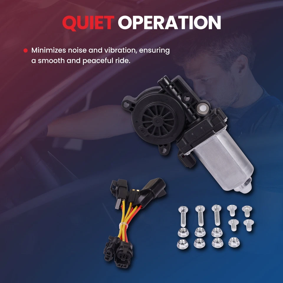 Motor elevador de ventana eléctrico para Chevrolet C/K Express Corvette GMC Buick Cadillac Foto 3 de 4