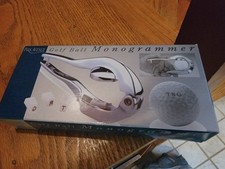  New (never used) Park Avenue Golf Ball Monogrammer With Instructions