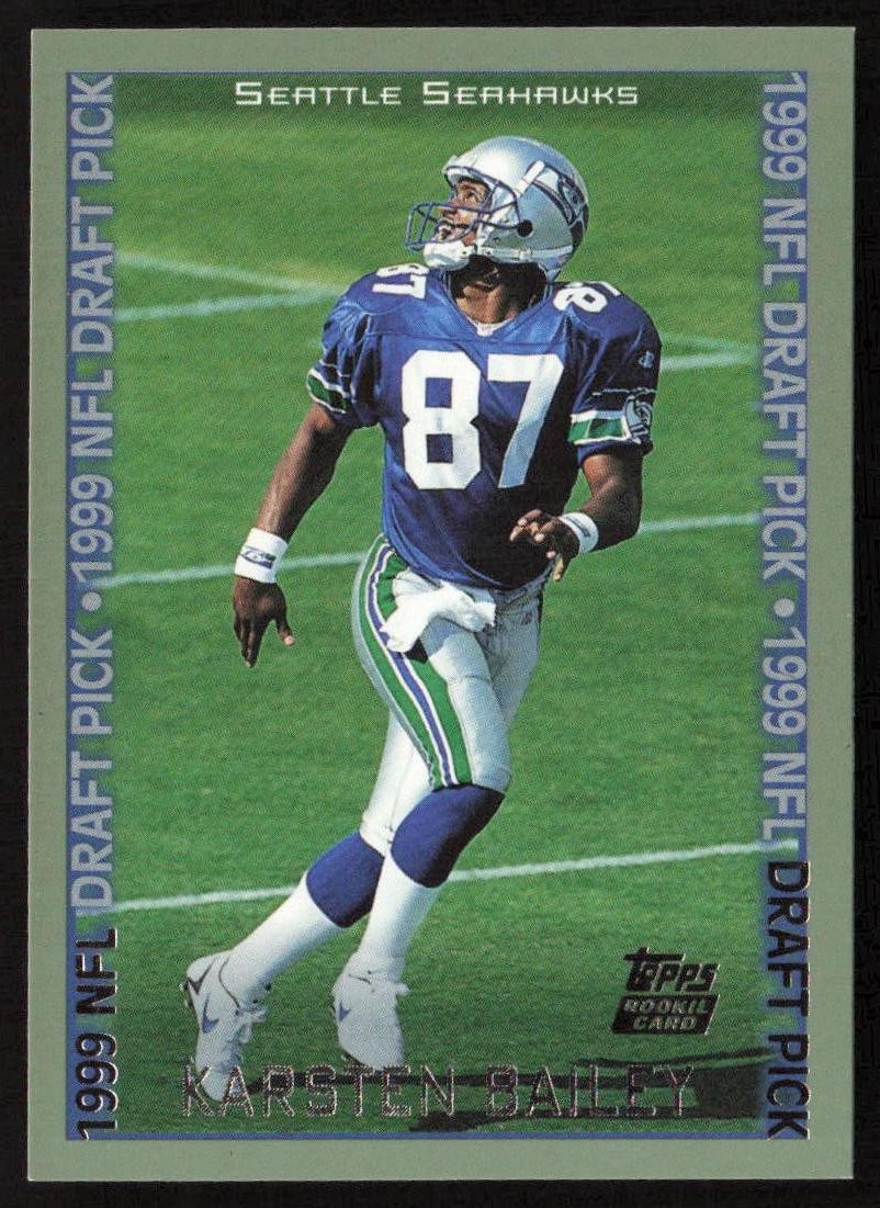 Karsten Bailey Rookie 1999 Topps #347 Seattle Seahawks