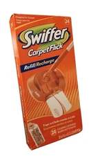 Swiffer CarpetFlick Refill Open Box 22 Count Compatible Cartridges