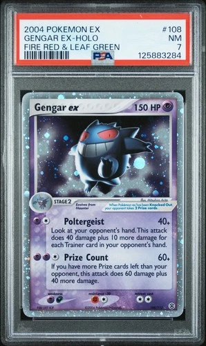 Gengar ex 108/112 FireRed & LeafGreen Holo