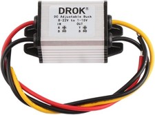 DROK Waterproof DC Buck Converter Voltage Regulator 8-22V to 3-15V 5V 12V 3A... 