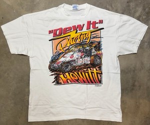 Vintage 2001 “Dew It” Racing – Jack Hewitt Driving Experience Tee - XL