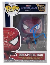 Tobey Maguire Signed Friendly Neighborhood Spider-Man 1158 Funko Pop Beckett COA
