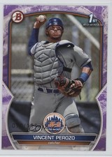 2023 Bowman Prospects Purple Pattern /199 Vincent Perozo #BP-102 1st9