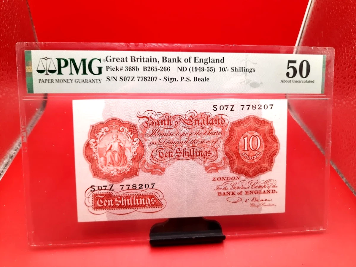 PMG Certified UK Paper Money for sale | eBay
