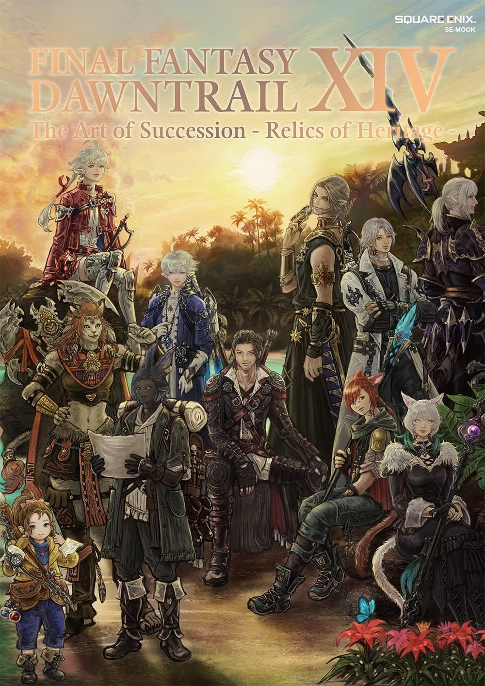 Book Final Fantasy XIV: Dawntrail The Art of Succession - Relics of... Japanese