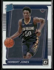 2021-22 Panini Donruss Optic Herbert Jones #157 Rated Rookie Hand Signed Auto