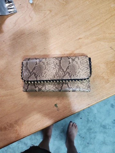 Max studio faux snake skin walket
