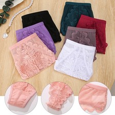Mesh Thong Panties Women's Sheer Lace Low Rise Stretch Comfort Underwear 4 Pcs